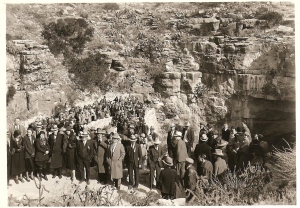 Governor Seligman Jan 23, 1932 in Carlsbad Caverns National Park Photographed by US Dept of Interior, (Personal Collection)