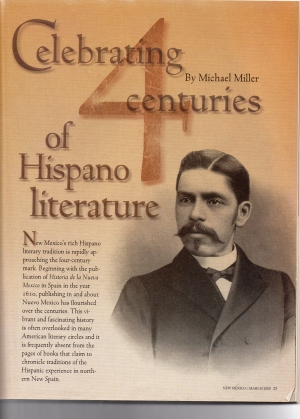 CELEBRATING FOUR CENTURIES OF HISPANO LITERATURE (Part 1)
