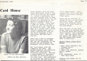 Card House Closes in late 1978