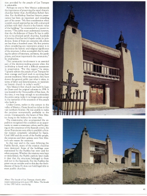 TESOROS DE LA TIERRA: THE RELIGIOUS ARCHITECTURE OF NEW MEXICO (Part 2)