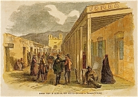 1866 Street view in Santa Fé 