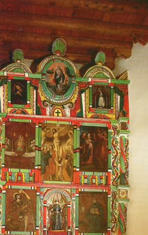 Altarscreen, San Francisco de Asis, Ranchos de Taos