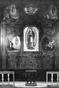 Main Altarscreen: Nuestra Senora de Guadalupe, Santa Fe