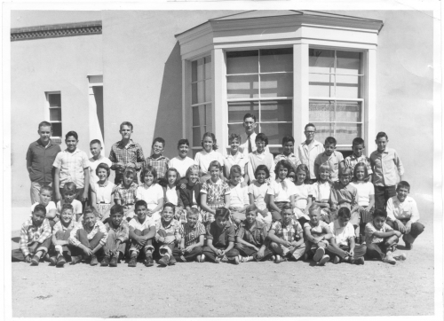 Acequia Madre 6th Grade Class - 1956
